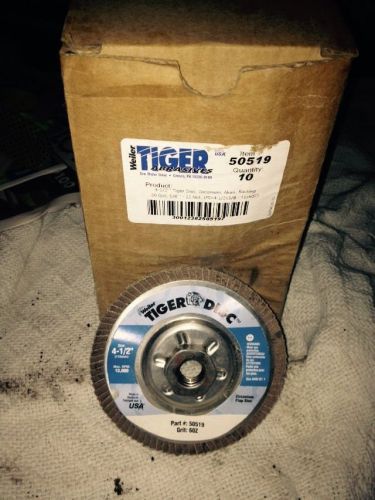 Weiler Disc Tiger # 50519 Qty 20 60 Grit