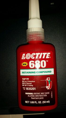 Loctite 680 retaining compound 50ml net 1.69 fl.oz use by date 03/17 for sale