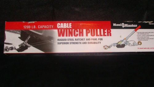 HAUL MASTER CABLE WINCH PULLER -  NEW IN BOX
