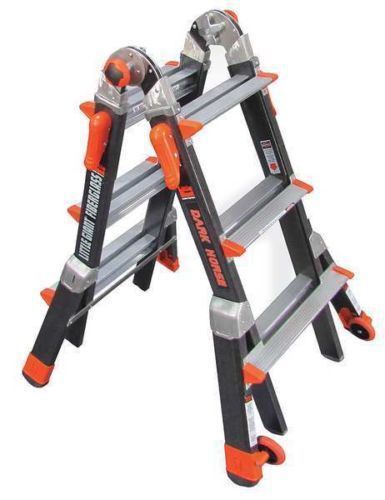 NEW LITTLE GIANT 15143-001 Multipurpose Ladder, 13 ft, IAA, Fiberglass - NEW !!!