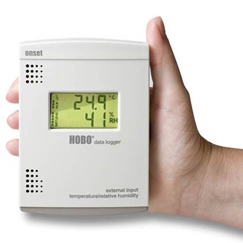 Onset U14-001, HOBO U14 LCD Logger - Temp/Relative Humidity (RH) Data Logger