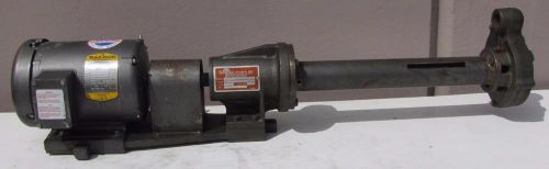 Gusher ud-xl-4-cm coolant pump 1.5 hp baldor electric motor 230v 3ph for sale