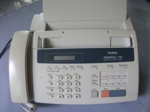 Brother Intellifax 770 Fax Machine Transfer Fax Scan Copier Phone With Box