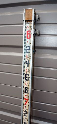 Lenker l-e-vation surveyor extension rod measuring stick 72-aw - used - for sale