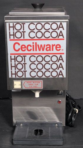 Grindmaster Cecilware Mini Whipper 4914 Hot Chocolate Cocoa Cappuccino Dispenser
