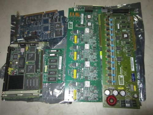 LOT OF BOARDS PULLED FROM INTER-TEL COMPUTER DKSC12 LSC IPP2 SBC-410 RDSP-G2