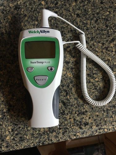 Welch allyn suretemp plus 690 thermometer with probe nice used ship with trackin for sale