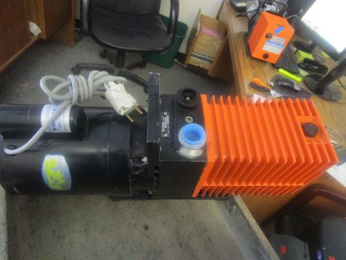 Alcatel Model 2020A Vacuum Pump with Elnor 370 C6 Motor  &lt;