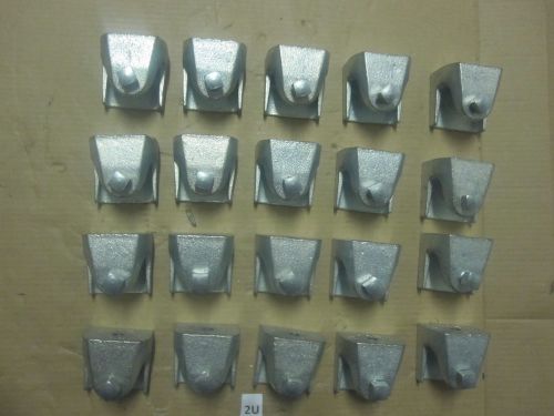 20 New Thomas &amp; Betts 503 SC Beam Clamp Tapped Galvanized 1/2&#034; -13 503SC