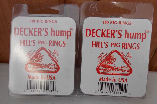Hill&#039;s Hump Pig Rings ~ 2-Pack ~ 200 Rings