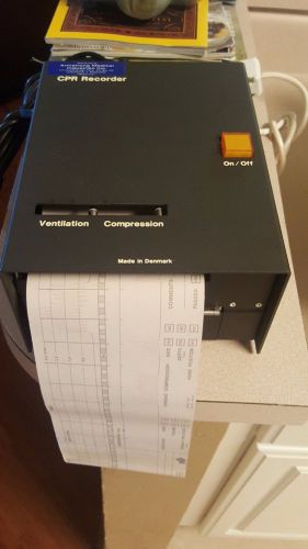 AMBU Simulator CPR Manikin Recorder System 178000 with Extra Paper Rolls NICE