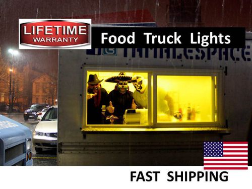 STAINLESS Steel Food Truck LED lighting package --- easy to install 12vDC or AC