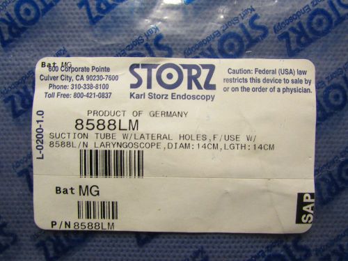 Storz 8588LM (Suction tube with Lateral Holes)