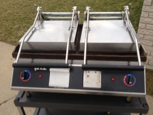 Star pro max double panini grill sandwich press