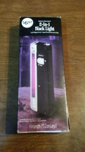 Mini portable black light and torch flashlight 2 in 1 UV