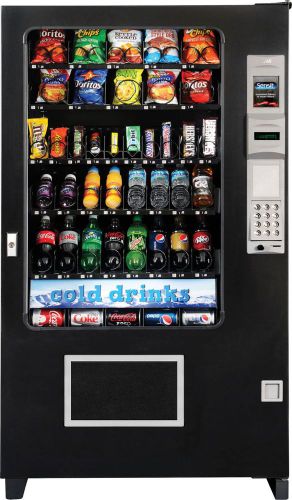 AMS Glass Front Combo Bottle/Snack Vending Machines Brand New (Made In America)