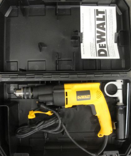 DEWALT 7.8 Amp 1/2&#034; VSR Dual Range Hammer Drill Kit DW505K