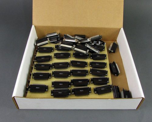 Lot of (80) AMP Connector 25 Socket PC Mount - p/n: 745992-1