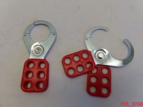 Qty=2 brady lockout hasp standard 6t768, 6 lock for sale
