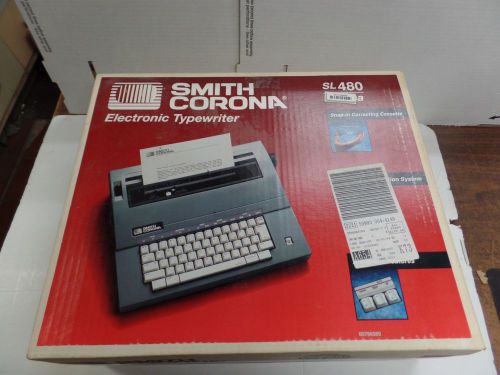 Smith Corona SL 480 Electronic Typewriter