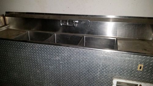 3 compartment sink with faucet self contained plus hand wash sink propane