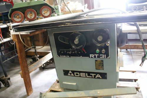 DELTA RT31 TABLE SAW WITH FEEDER