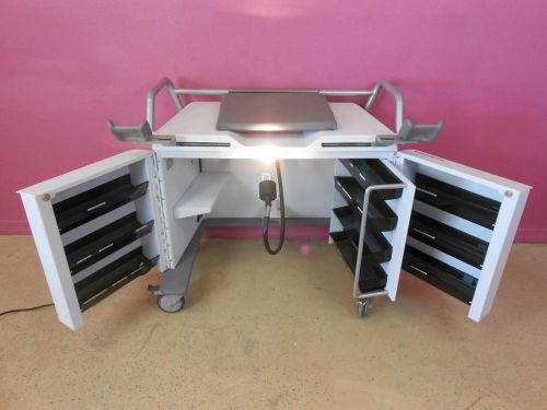 Retrofit gynocart gynecology transportable mobile examination table obgyn for sale