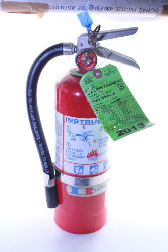 Badger model 5mb-5m 5lb abc fire extinguisher- full and unused serviced 2013 for sale