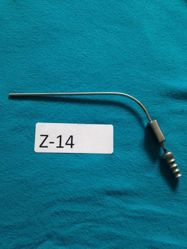 V.Mueller Frazier Suction Tube REF: NL1900 ENT Surgical Instruments.