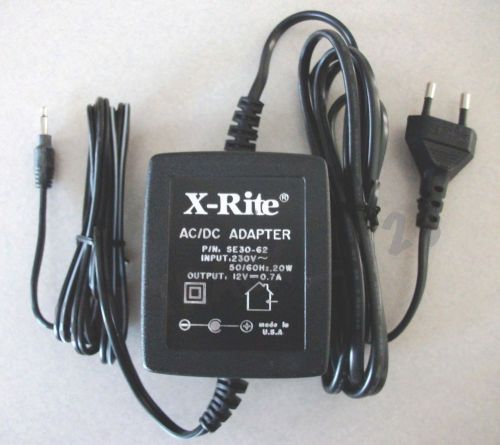 Euro Style AC Charger/Adapter For X-Rite Densitometers