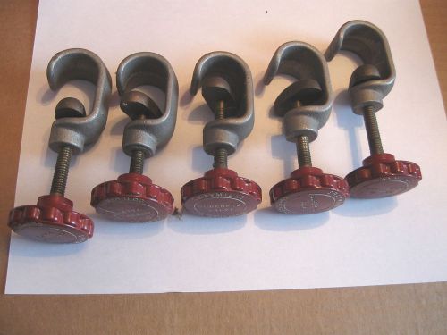 SET OF 5 GRAYMILLS  CORPORATION GROUND WIRE CLAMPS PIPE ??????????????? NOT SURE
