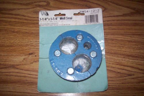 WELL SEAL 4&#034; INSTALLATIONS 1 1/4&#034;x 1 1/4&#034; NEW IN PACKAGE