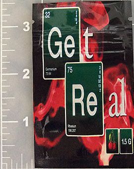 Get Real Strawberry 1.5 g *50* Empty Bags