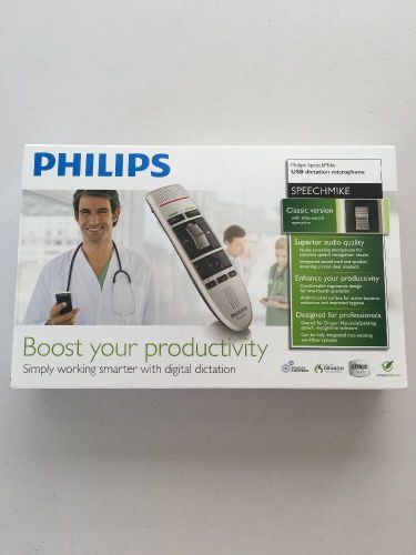 New Philips LFH3210/00 SpeechMike III Classic (Slide Switch Operation) USB