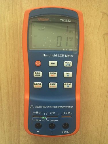 New tonghui,th2822, 1khz handheld digital lcr/lcz/lcrz  meter, usb pc interface for sale