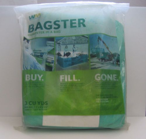 Waste Management Bagster Dumpster In a Bag 3 CU YDS 606/GAL/8&#039;X4&#039;X2&#039;6&#034;