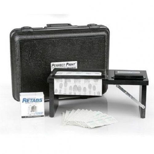 Armor Forensics PI 39 LK Perfect Pring Portable Fingerprint Kit w/Folding Stand