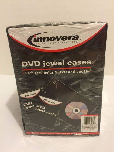 Innovera Standard DVD Storage Cases, 10 Pack