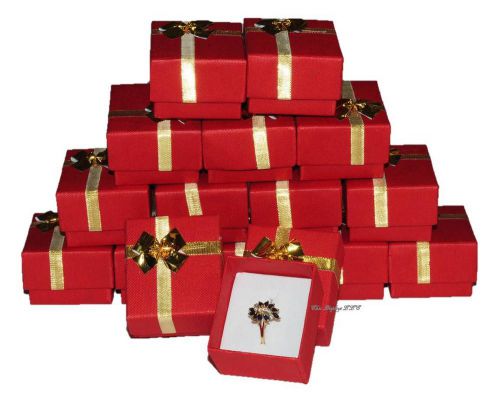 LOT OF 100 BOXES BOW-TIE RING BOX BOW TIE GIFT BOX JEWELRY BOX WHOLESALE BOXES