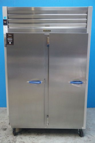 NEW TRAULEN 2 SECTION PASS- THROUGH HOT FOOD HOLDING CABINET WITH LEFT HINGED