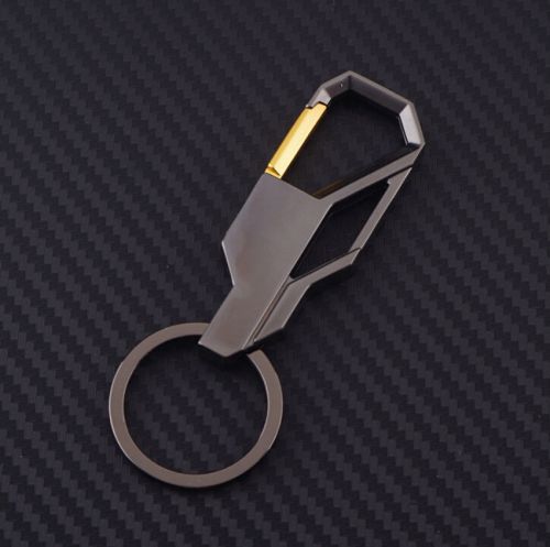 Key new metal chain keyring keyfob  alloy creative ring keychain mens car for sale