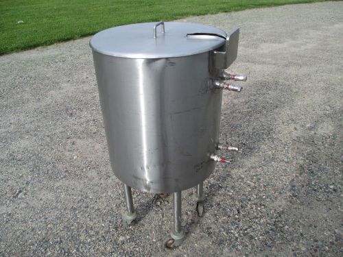 Steam Jacketed Tank Kettle 30 Gallon Stainless Steel Pharmaceutical