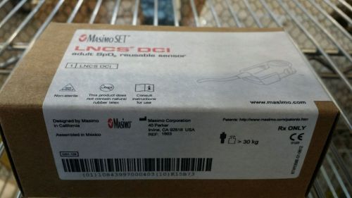 Masimo Set LNCS DCI adult SpO2 reusable sensor Ref 1863 2027258-001