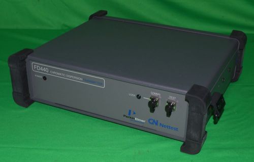 Perkins Elmer GN Nettest FD440 Chromatic Dispersion Transmitter w/Case *Used*