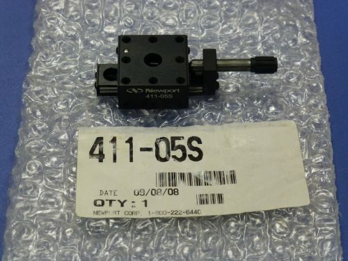 New - newport 411-05s compact linear translation stage, 0.5&#034; range for sale