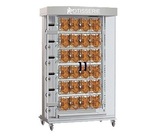 Rotisol FFS1175-6G-SS FauxFlame SPATCHCOCK Rotisserie Oven gas countertop...