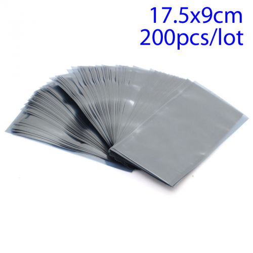 200Pcs/Lot Plastic Anti-Static Bags for HDD / LCD Screen etc, Size: 17.5 x 9cm