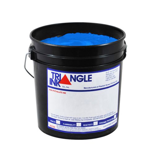 Triangle tri flex multi purpose plastisol ink 1151 light blue 1 gallon for sale