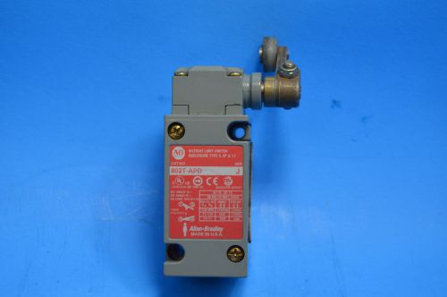 Used allen bradley 802t-apd oiltight limit switch w operator head 75023-090-51 for sale