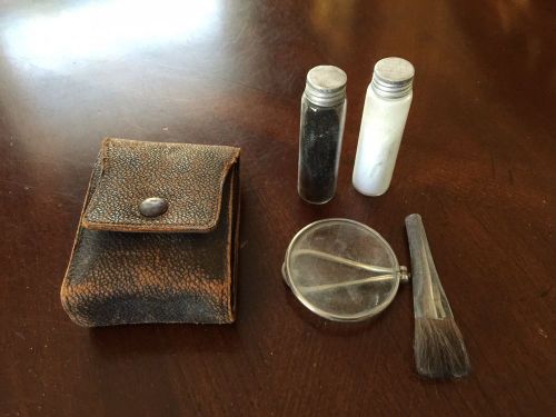 Vintage Dusting For Fingerprints Kit Police